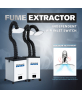 SFX 80W/135W Fume Extractor with 3 Stage Filters Strong Suction Smoke Purifiers